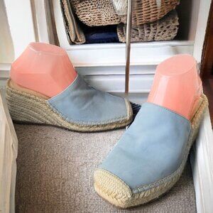 NWOT VINCE CAMUTO "Kordinan Wedge Espadrille Mule" Size 8.5 Slip ons